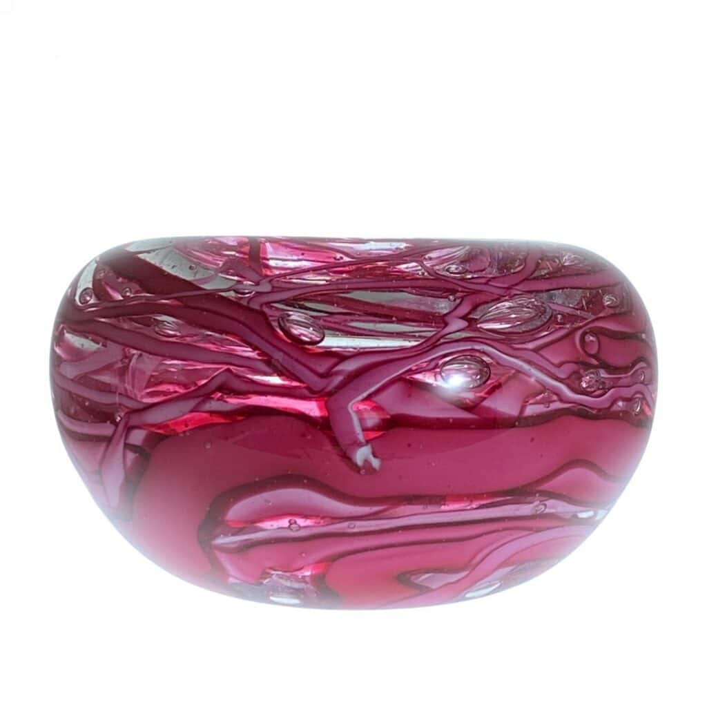 Birds Nest in Wine Red